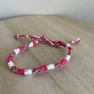 Mariposa Bracelet, anklet, trendy, comfortable, tie, embroidery thread, woven, g